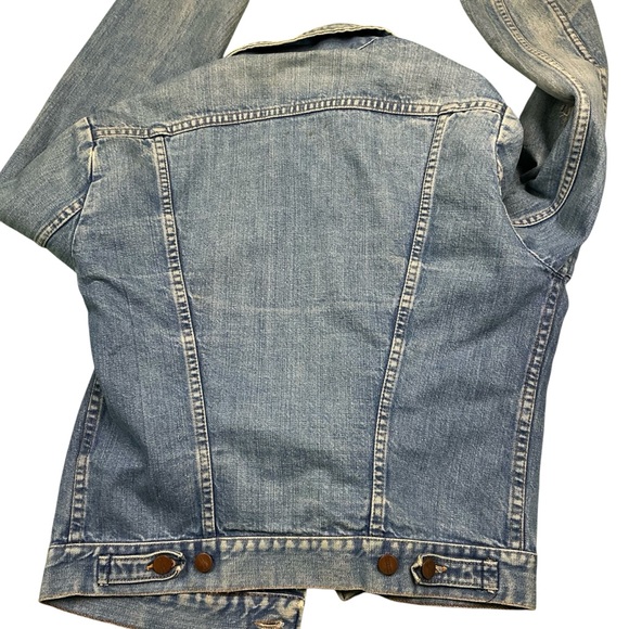 Vintage Maverick Blue Bell 70s medium wash denim jacket USA size S/M - Picture 2 of 8